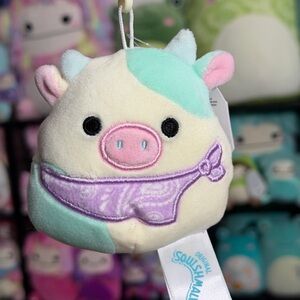 Brand New! Belana the Cow with Bandana Spring Easter Squishmallow